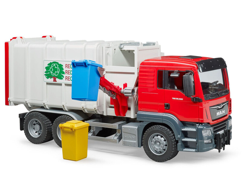 Bruder MAN TGS Popelářské auto 1:16